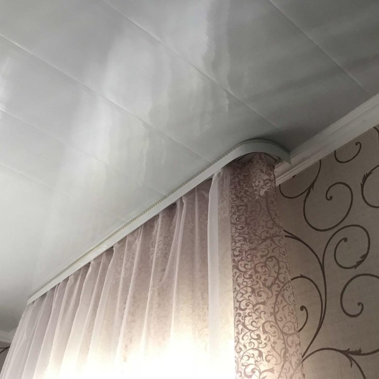 Алюминиевые карнизы для штор потолочные под натяжной потолок
