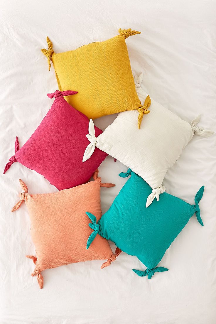Подушки для кровати декоративные своими руками