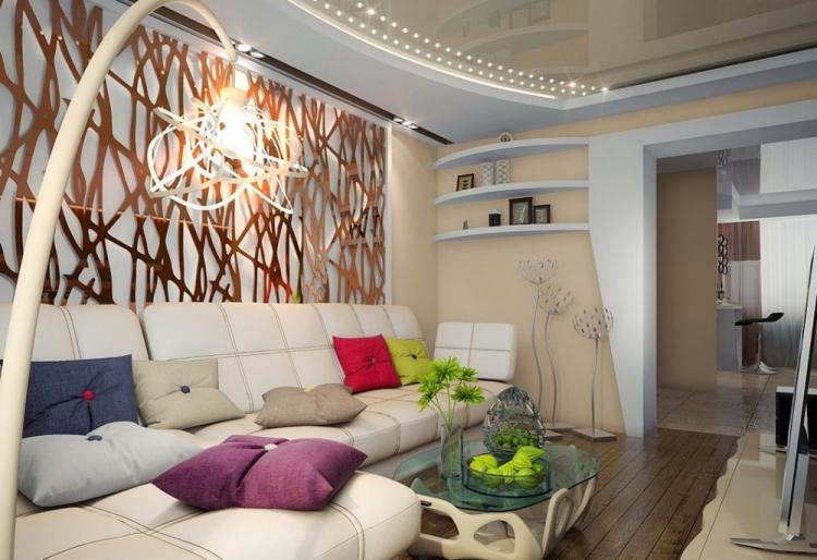 Дизайн гостиной 18 кв.м. - фото реальных интерьеров