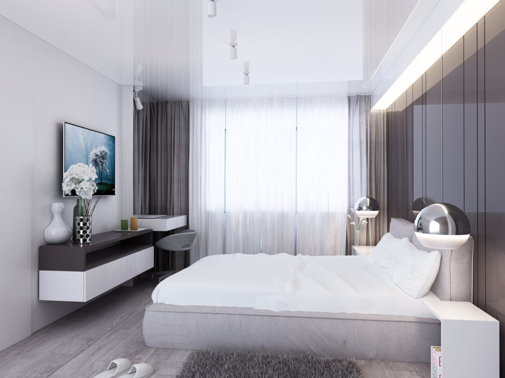 фото современной спальни в стиле минимализм