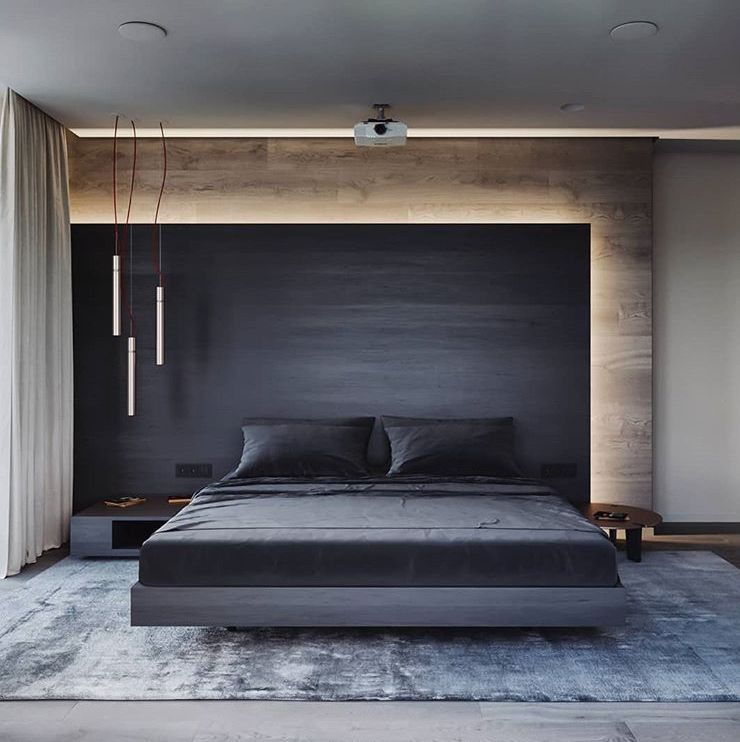фото современной спальни в стиле минимализм