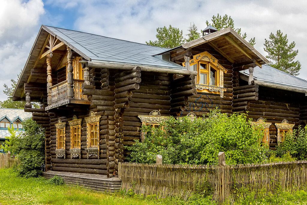 Фото деревенских домов в россии