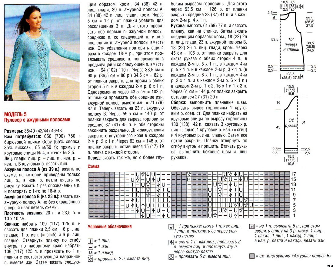 Пуловеры ажурное вязание спицами схемы и описание бесплатно. Вязание женских кофточек спицами с описанием и схемами. Вязание спицами для женщин с описанием и схемами бесплатно джемперы. Полуверы простые женские вязаные спицами схемы и описание.