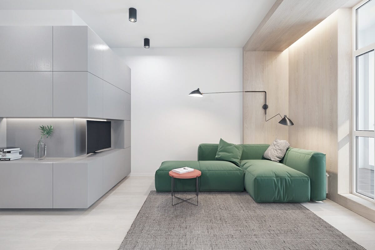 _13_Minimalist interior design living area