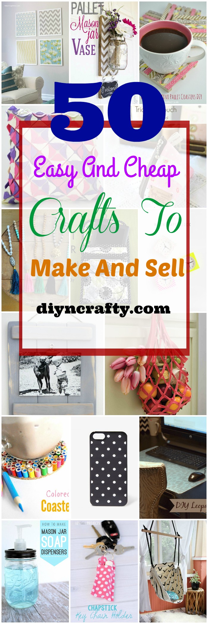 50 Easy And Cheap Crafts To Make And Sell - easy crafts 