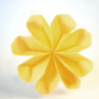 origami 8 petal flower