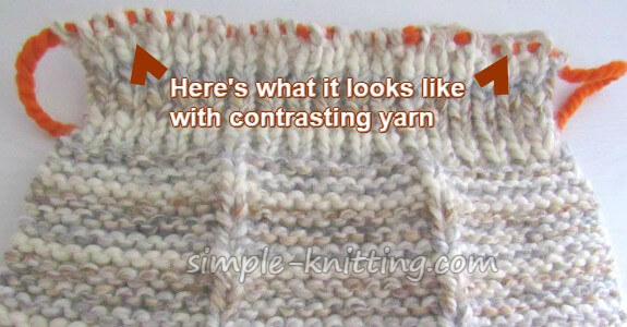 Gathering stitches for slipper toe Knit slippers